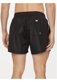 Pepe Jeans Szorty kąpielowe Logo Swimshort PMB10393 Czarny Regular Fit. Kolor: czarny. Materiał: syntetyk #4