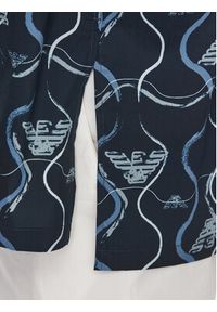 Emporio Armani Underwear Koszula 211846 3R466 18736 Granatowy Relaxed Fit. Kolor: niebieski. Materiał: bawełna #5