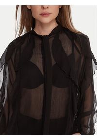 only - ONLY Koszula Taryn 15360696 Czarny Regular Fit. Kolor: czarny. Materiał: syntetyk #4