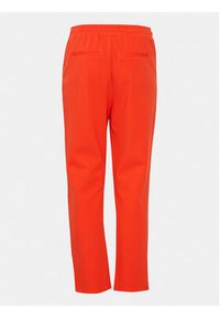 Fransa Spodnie materiałowe 20605622 Czerwony Regular Fit. Kolor: czerwony. Materiał: syntetyk #7