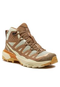 salomon - Salomon Trekkingi X Ultra 360 Edge Mid Gore-Tex L47462700 Brązowy. Kolor: brązowy. Materiał: materiał #3