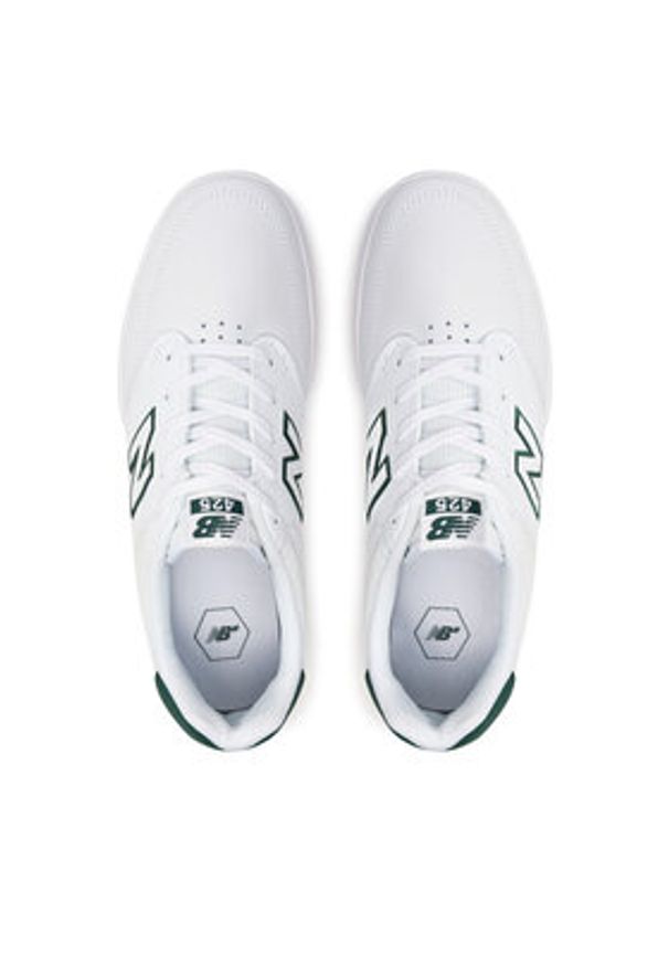New Balance Sneakersy Numeric v1 NM425JLT Biały. Kolor: biały. Materiał: skóra