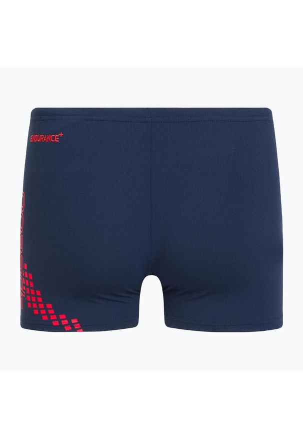 Bokserki pływackie dziecięce Speedo Essential Placement Allover Trunks. Kolor: niebieski