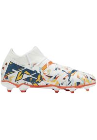 Buty piłkarskie Puma Future 7 Match Creativity FG/AG Jr 107846 01 wielokolorowe. Kolor: wielokolorowy. Materiał: dzianina, syntetyk. Szerokość cholewki: normalna. Sport: piłka nożna #3