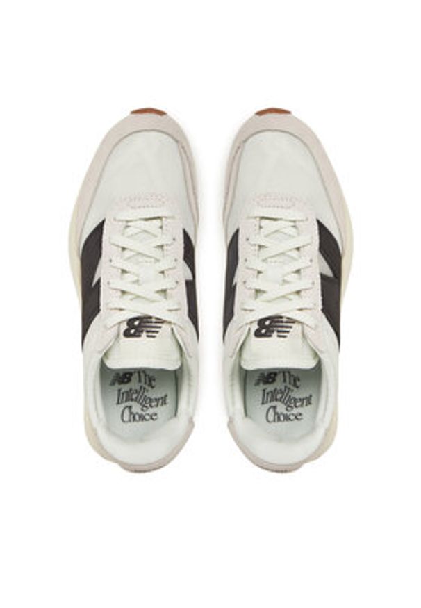 New Balance Sneakersy U370CA Beżowy. Kolor: beżowy. Materiał: zamsz, skóra