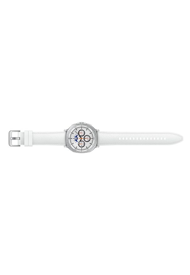 SAMSUNG - Samsung Galaxy Watch 8 Classic LTE 47mm Biały (L505). Kolor: biały
