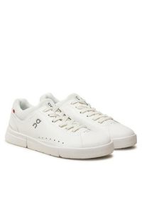 On Buty do biegania The Roger Advantage 3WD10650108 Biały. Kolor: biały. Materiał: skóra