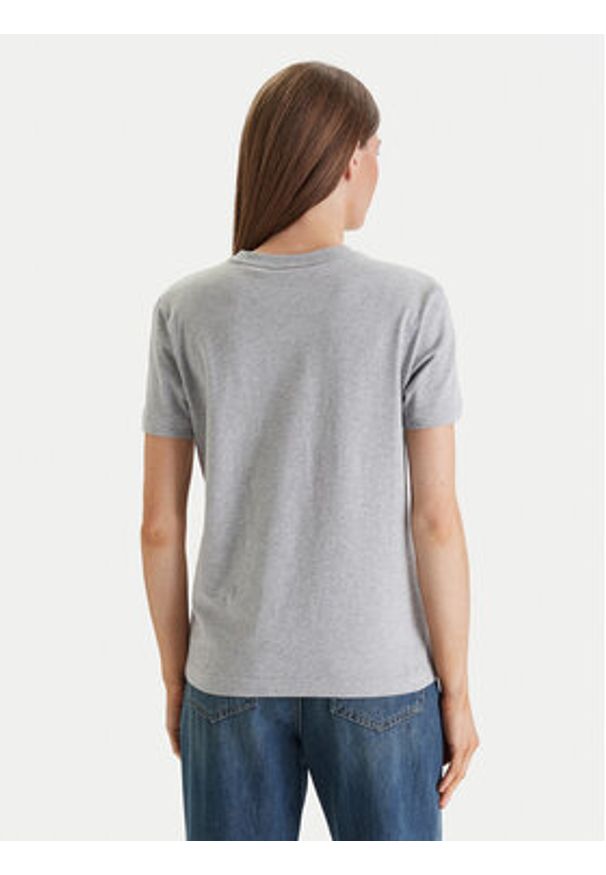 Calvin Klein Jeans T-Shirt Archive LV047B224G Szary Regular Fit. Kolor: szary. Materiał: bawełna