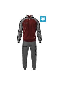 Givova Dres Italia 103 męski z kapturem, bluza, rozmiar M. Kolor: czarny, fioletowy, wielokolorowy. Materiał: dresówka #1