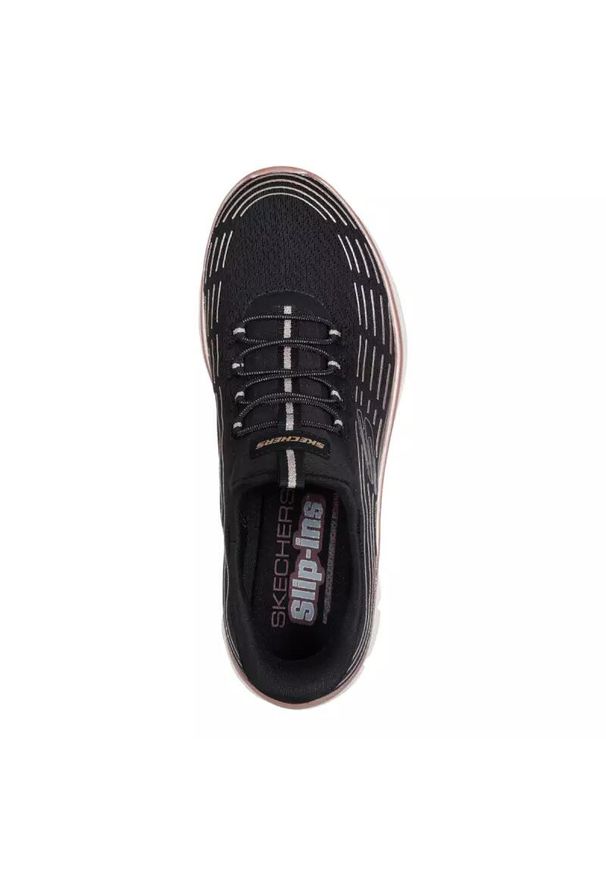 skechers - Buty SKECHERS PLUS SOFT LUSTER Czarny. Kolor: czarny
