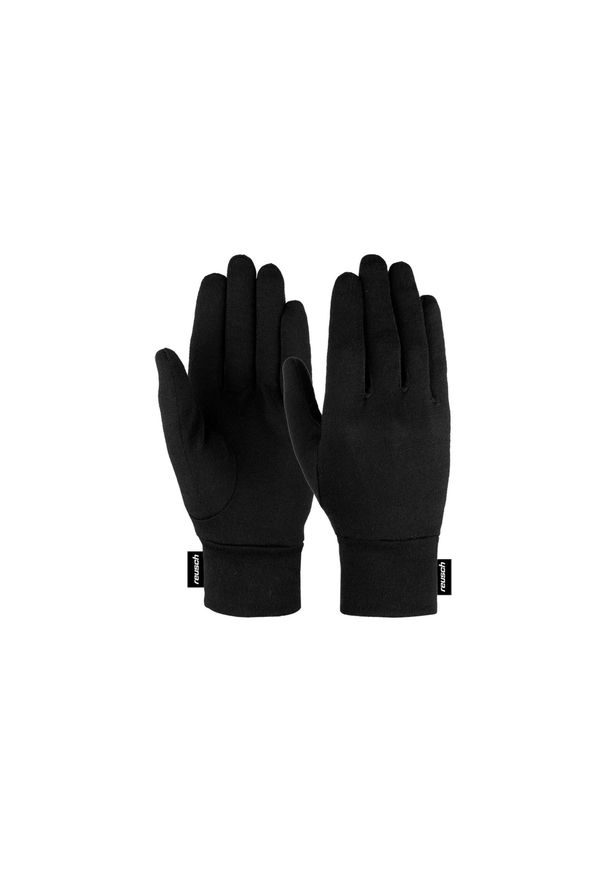 Rękawice Reusch Merino Wool Conductive. Kolor: czarny. Sezon: zima. Sport: narciarstwo