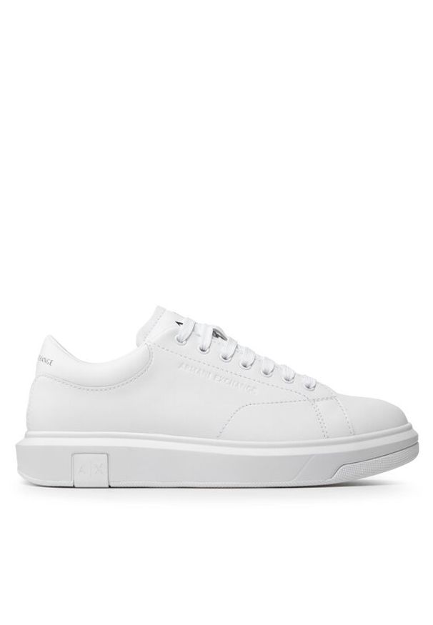 Armani Exchange Sneakersy XUX123 XV534 00152 Biały. Kolor: biały. Materiał: skóra