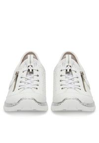 Rieker Sneakersy L3254-80 Biały. Kolor: biały. Materiał: materiał, syntetyk #5
