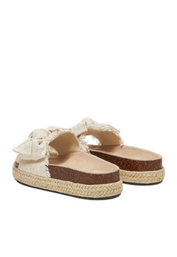 DeeZee Espadryle 92529 Beżowy. Kolor: beżowy. Materiał: materiał