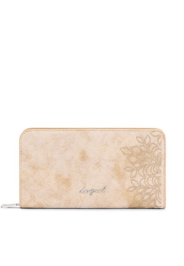 Portfel Desigual. Kolor: beżowy