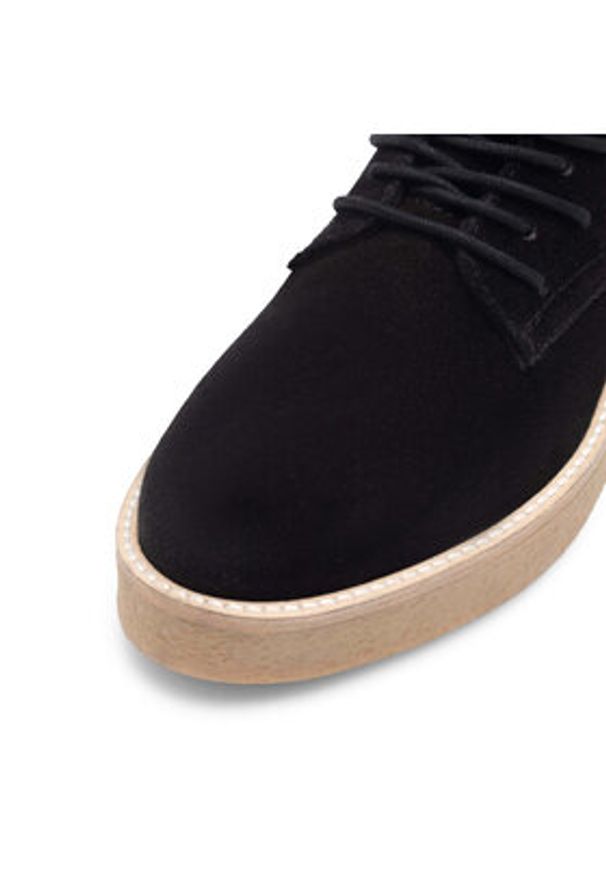 Sergio Bardi Trzewiki KAP-C1045-01SB Czarny. Kolor: czarny. Materiał: zamsz, skóra