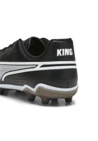 Puma - Młodzieżowe buty piłkarskie FUTURE MATCH FG/AG PUMA Black White. Kolor: biały, czarny, wielokolorowy. Sport: piłka nożna