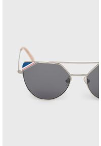 Superdry okulary przeciwsłoneczne damskie kolor srebrny. Kolor: srebrny #2