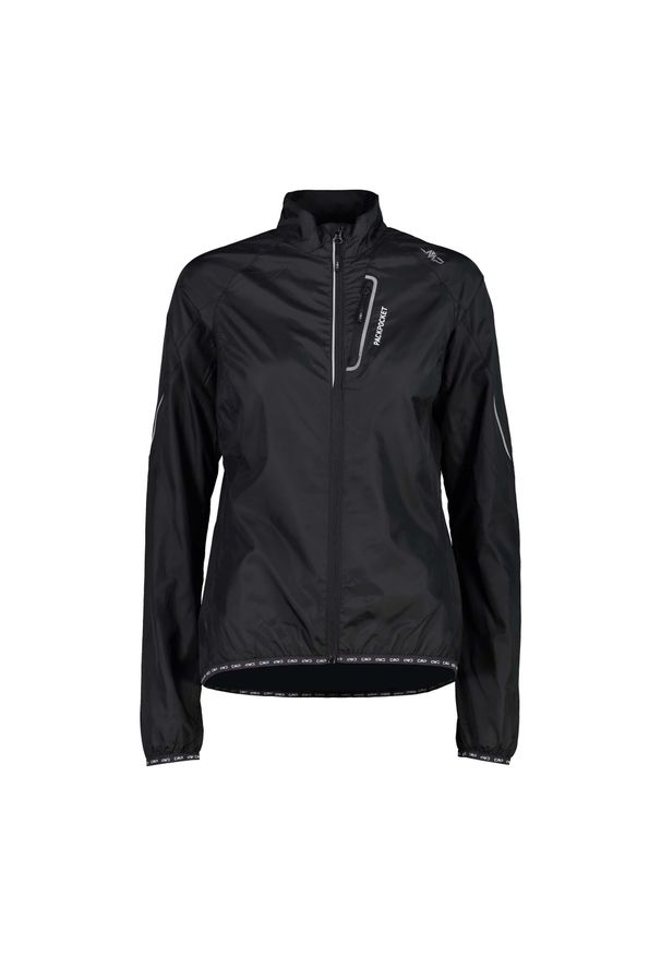 Damska kurtka wodoodporna CMP. Kolor: czarny. Materiał: softshell. Sport: turystyka piesza, wspinaczka