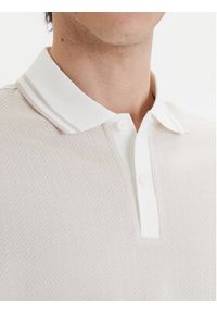 Bugatti Polo 8150-75112C Écru Regular Fit. Typ kołnierza: polo. Materiał: bawełna #2