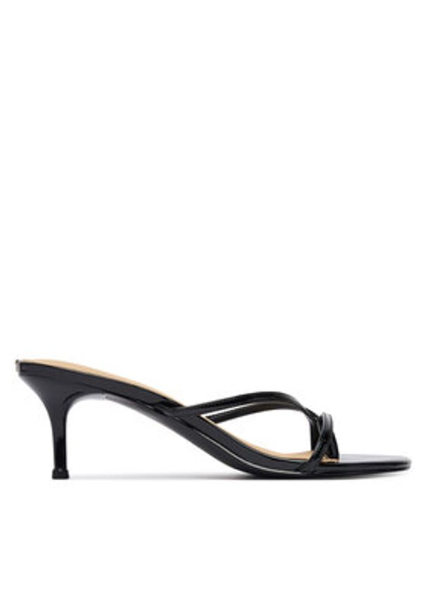 Guess Japonki FLJGZY PAF03 Czarny. Kolor: czarny. Materiał: skóra