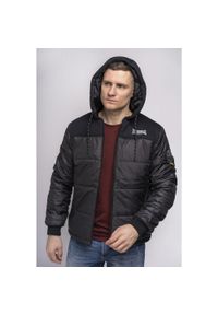 Kurtka zimowa Lonsdale Botallack. Kolor: czarny. Materiał: puch. Sezon: zima. Sport: turystyka piesza #1