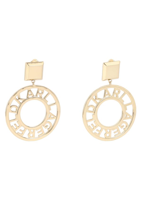 Karl Lagerfeld - Klipsy KARL LAGERFELD 230W3903 Gold A780. Kolor: złoty