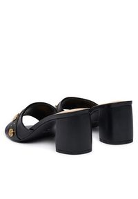 Guess Klapki FLJGAU ELE03 Czarny. Kolor: czarny. Materiał: skóra #4