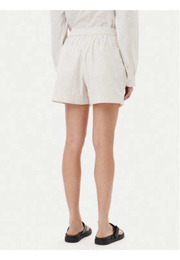 Herskind Szorty materiałowe Alma 5564172 Écru Relaxed Fit. Materiał: bawełna