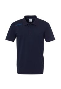 UHLSPORT - Dziecięca koszulka polo Uhlsport Essential Pro. Typ kołnierza: polo. Kolor: niebieski. Materiał: polar