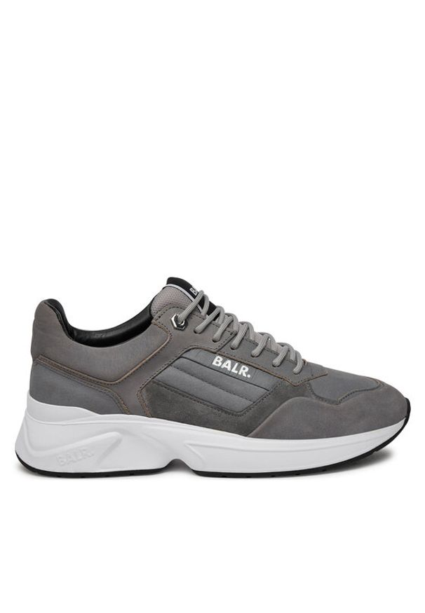 BALR. Sneakersy Brand Luxe Runner B1511.1043.700 Szary. Kolor: szary. Materiał: nubuk, skóra