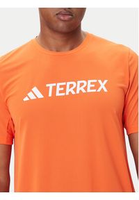 Adidas - adidas T-Shirt Terrex Multi Climacool Logo Tech JI9236 Pomarańczowy Regular Fit. Kolor: pomarańczowy. Materiał: syntetyk. Technologia: ClimaCool (Adidas)