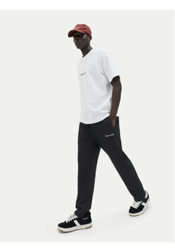 Jack & Jones Spodnie dresowe Kane Norrebro 12282553 Czarny Relaxed Fit. Kolor: czarny. Materiał: bawełna