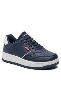Levi's® Sneakersy VUNI0091S-0195 Granatowy. Kolor: niebieski. Materiał: skóra #4