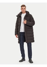 JOOP! Jeans Płaszcz zimowy 15 JJO-322Larry 30048510 Czarny Regular Fit. Kolor: czarny. Materiał: syntetyk. Sezon: zima #5
