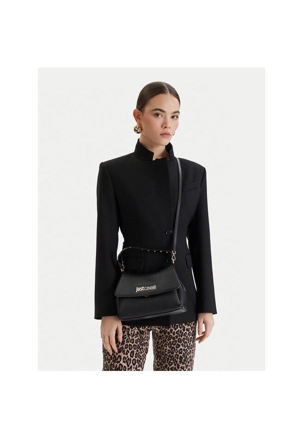 Torebka Just Cavalli. Kolor: czarny