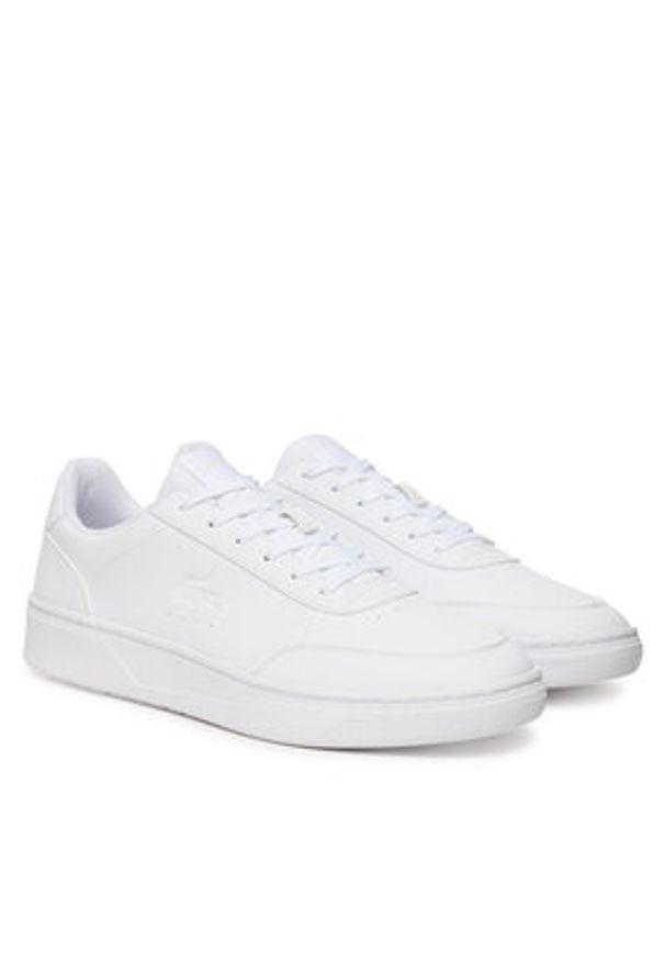 Lacoste Sneakersy Court Pro 7-50SMA0073 Biały. Kolor: biały. Materiał: skóra