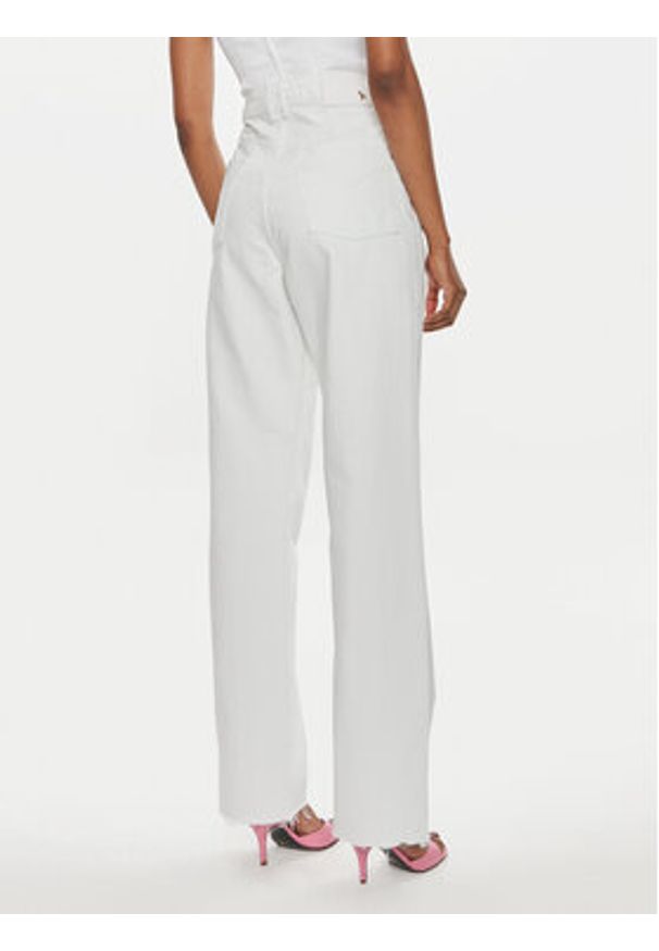 Patrizia Pepe Jeansy 2P1592/D075-W351 Écru Regular Fit