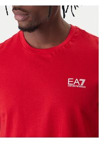 EA7 Emporio Armani T-Shirt 8NPT25 PJVPZ U5072 Czerwony Regular Fit. Kolor: czerwony. Materiał: bawełna #5