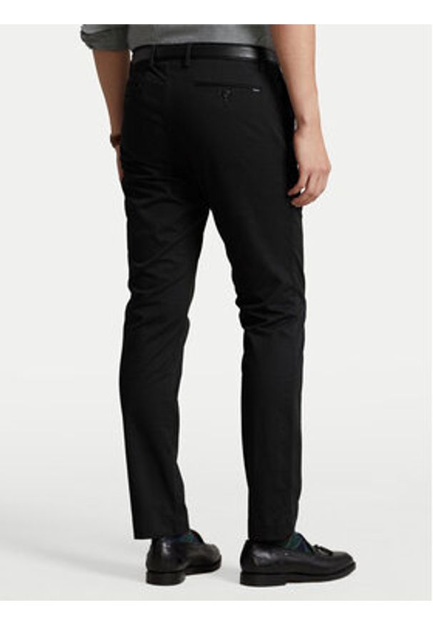 Polo Ralph Lauren Chinosy 710644988001 Czarny Slim Fit. Kolor: czarny. Materiał: bawełna
