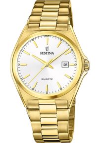 Zegarek Festina Zegarek męski Festina F20555-2 złoty. Kolor: złoty #1