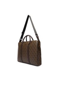 Guess Torba na laptopa HMMILO P6169 Brązowy. Kolor: brązowy. Materiał: skóra #5