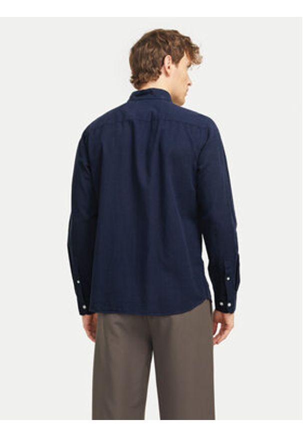 Jack & Jones - Jack&Jones Koszula Summer 12274599 Granatowy Regular Fit. Kolor: niebieski. Materiał: bawełna