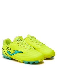 Joma Buty do piłki nożnej Toledo Jr TOJW2411HG Żółty. Kolor: żółty. Materiał: skóra