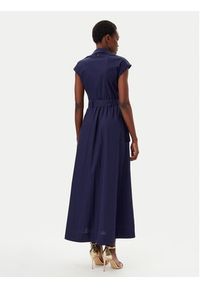 Gaudi Sukienka koszulowa 511FD15014 Niebieski Regular Fit. Kolor: niebieski. Materiał: bawełna. Typ sukienki: koszulowe #3