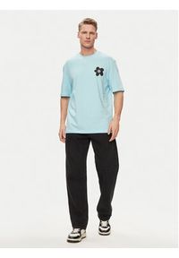 Hugo T-Shirt Noretto 50513214 Niebieski Regular Fit. Kolor: niebieski. Materiał: bawełna #5