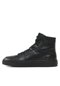 BOSS - Boss Sneakersy Gary 50498883 Czarny. Kolor: czarny. Materiał: skóra