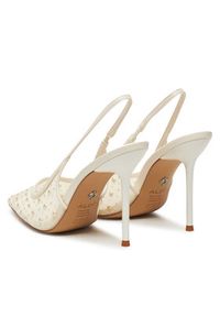 Aldo Sandały Pearlescent 13967481 Biały. Kolor: biały. Materiał: materiał