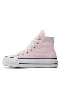 Converse Trampki Ctas Lift Hi A05135C Różowy. Kolor: różowy. Materiał: materiał