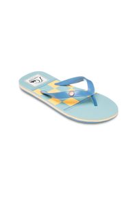 Quiksilver - Klapki dla Mężczyzn MOLOKAI ORIGINALS Niebieski. Kolor: niebieski. Materiał: materiał, syntetyk, guma. Szerokość cholewki: normalna. Sport: fitness, pływanie